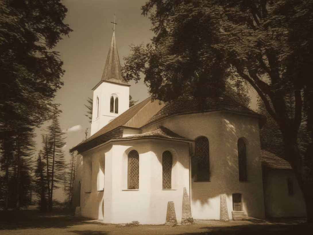 Historical appearance – kostel Nejsvětější Trojice (Jindřichův Hradec II)