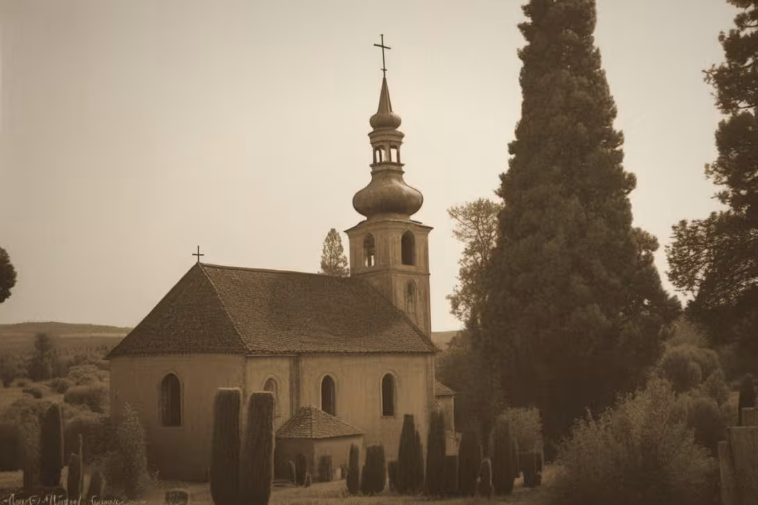 Historical appearance – Kostel Nejsvětější Trojice (Krásný Les)
