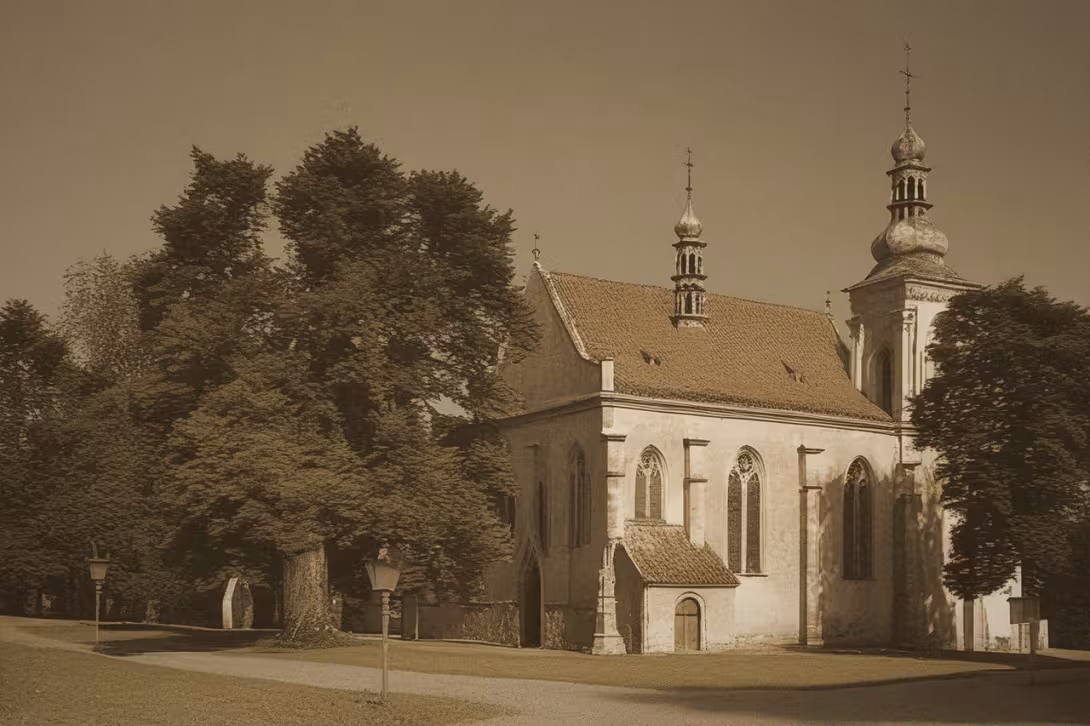 Historical appearance – Kostel Nejsvětější Trojice (Smečno)