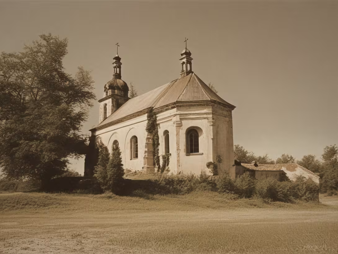 Historická podoba – Kostel Neposkvrněného početí Panny Marie (Siřem)