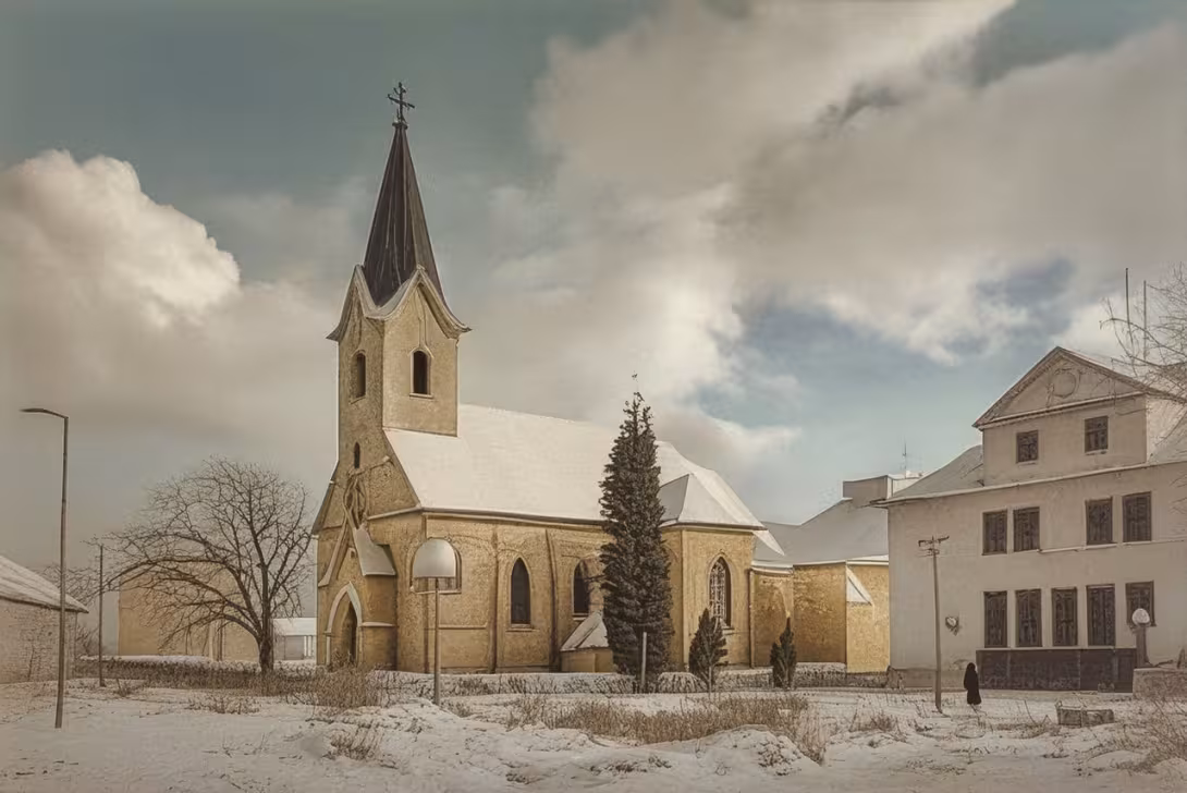 Historisches Erscheinungsbild – Kostel Neposkvrněného početí Panny Marie (Svatava)