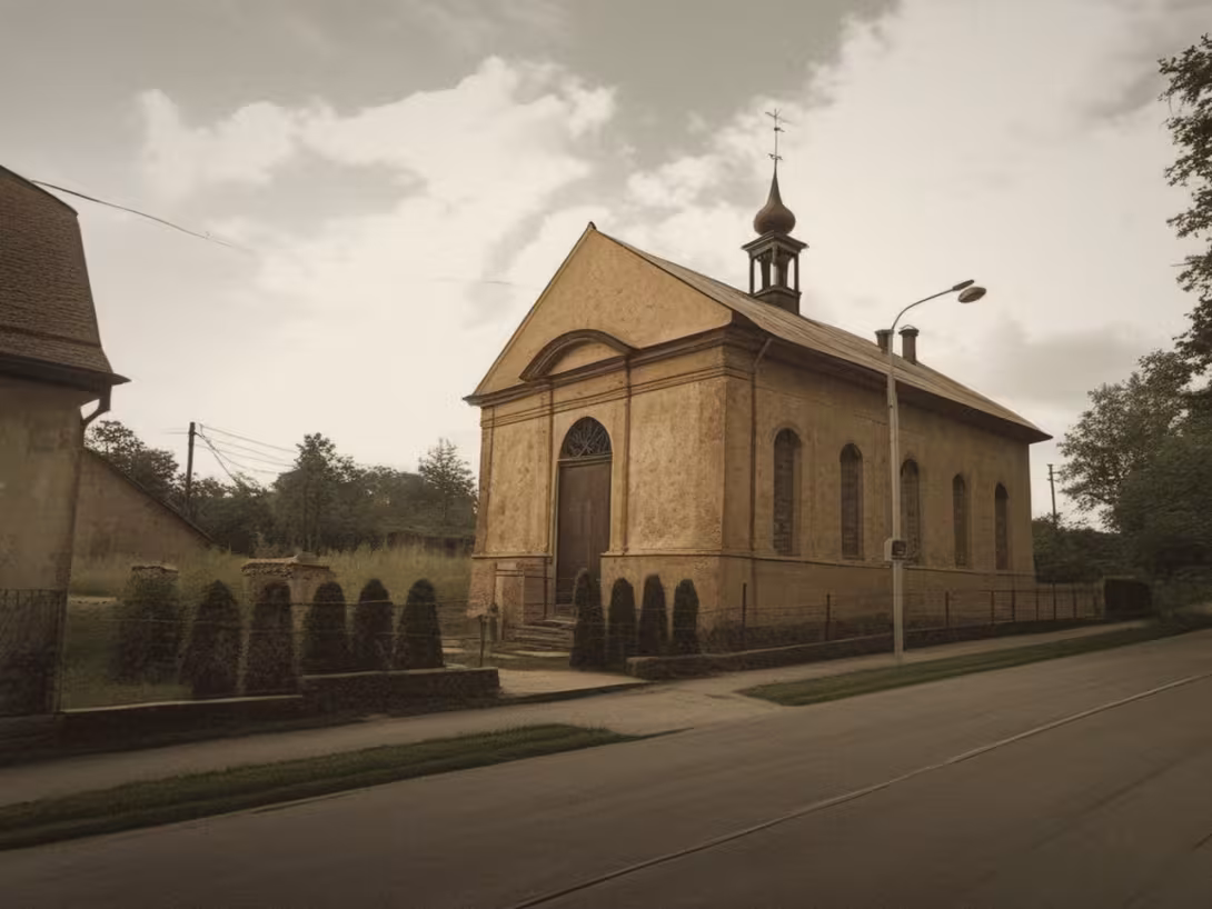 Wygląd historyczny – Kostel obnovené Jednoty bratrské