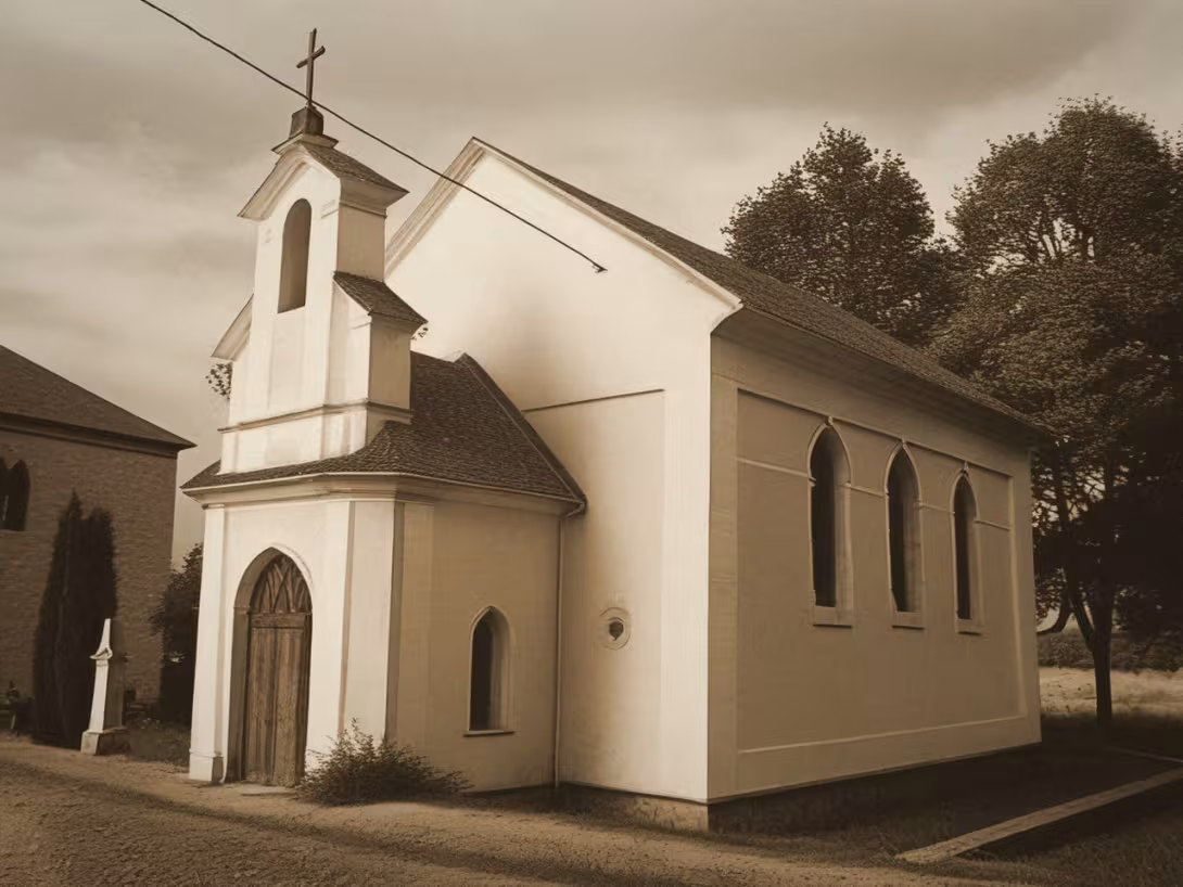 Wygląd historyczny – Kostel Panny Marie (Trnov)