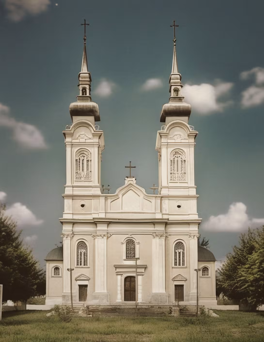 Historická podoba – Kostel Panny Marie Královny (Mariánské Hory)