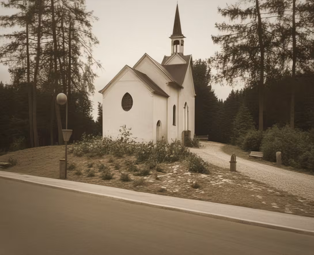 Historisches Erscheinungsbild – Kostel Panny Marie Lurdské
