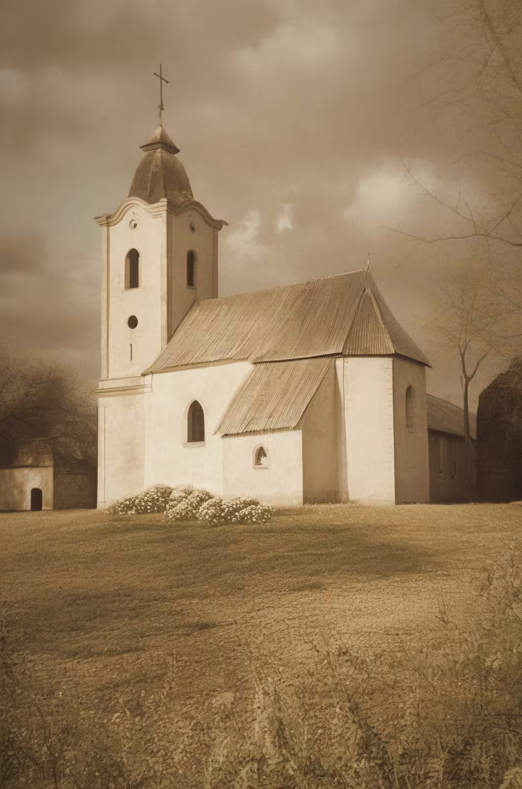 Historická podoba – kostel Panny Marie Pomocnice křesťanů (Sítiny)
