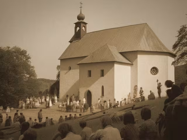 Historická podoba – Kostel Panny Marie Sněžné (Provodov)