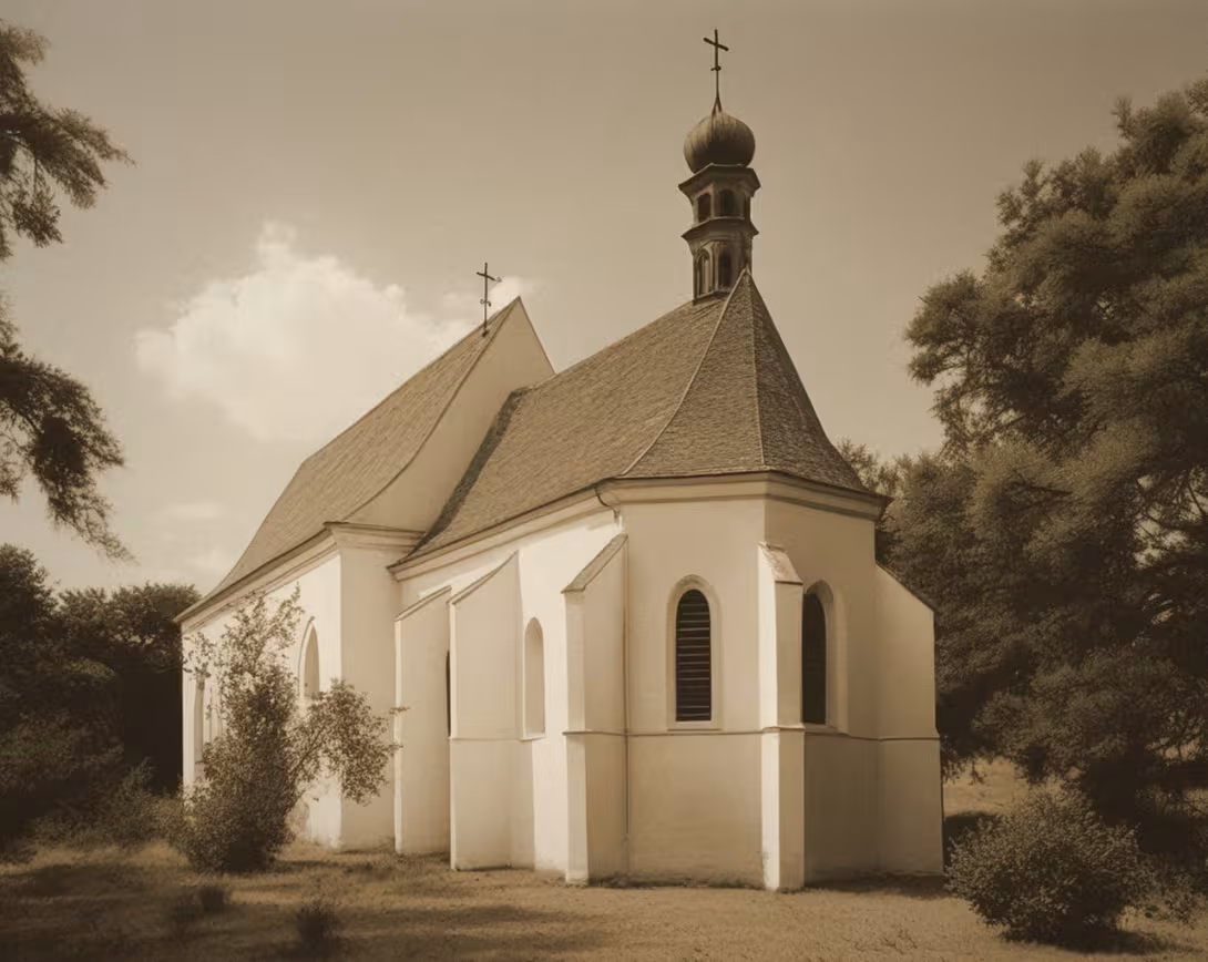 Historická podoba – Kostel Povýšení svatého Kříže (Bělá pod Bezdězem)
