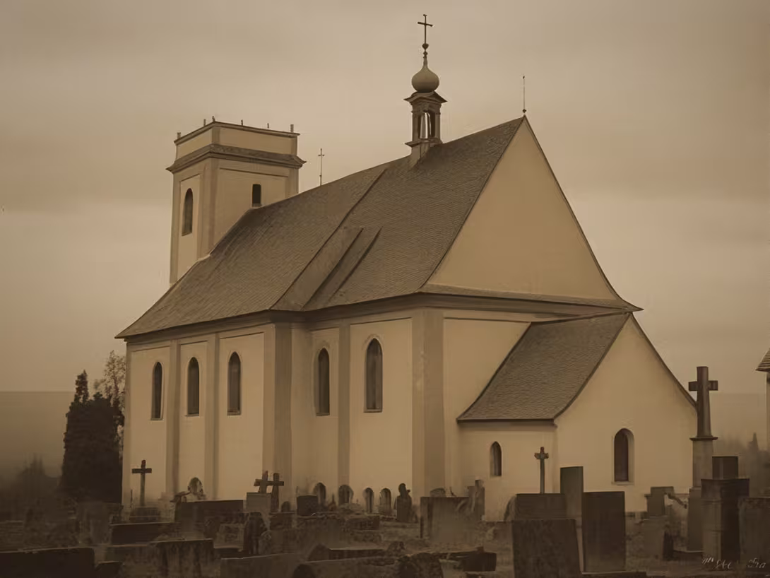 Historická podoba – Kostel Povýšení svatého Kříže (Dubicko)