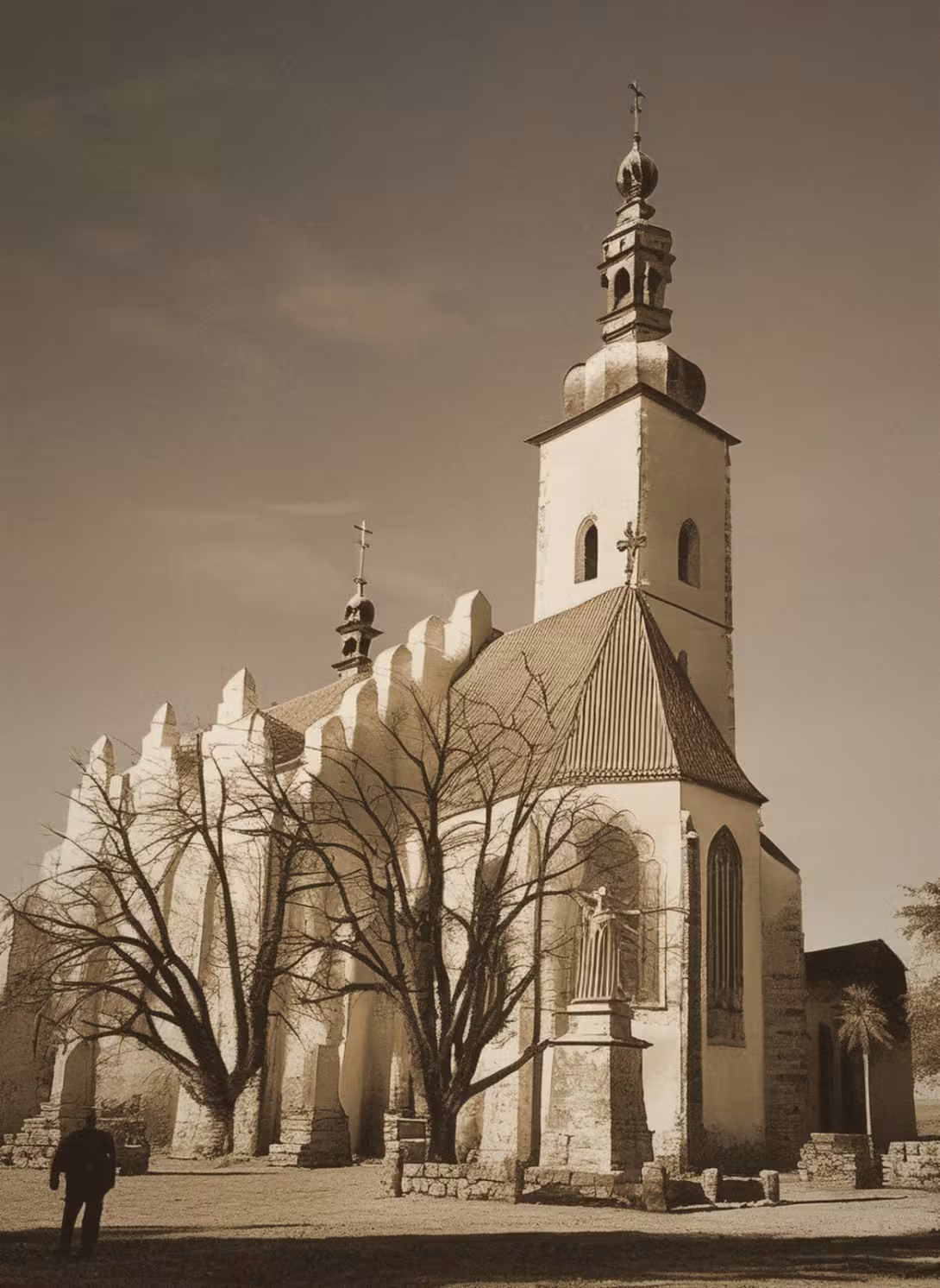 Historická podoba – Kostel Proměnění Páně na hoře Tábor