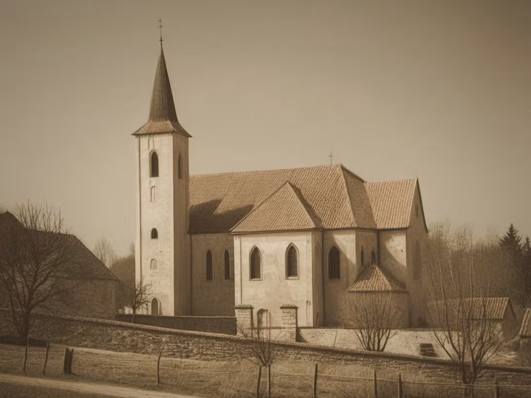 Historická podoba – kostel svaté Alžběty (Blažejov)