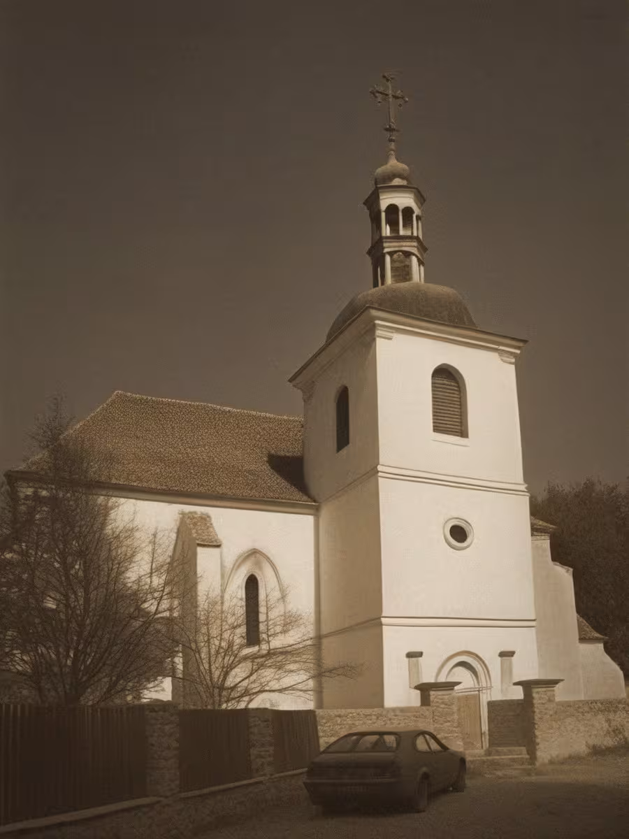 Historická podoba – Kostel svaté Anny (Jedlka)