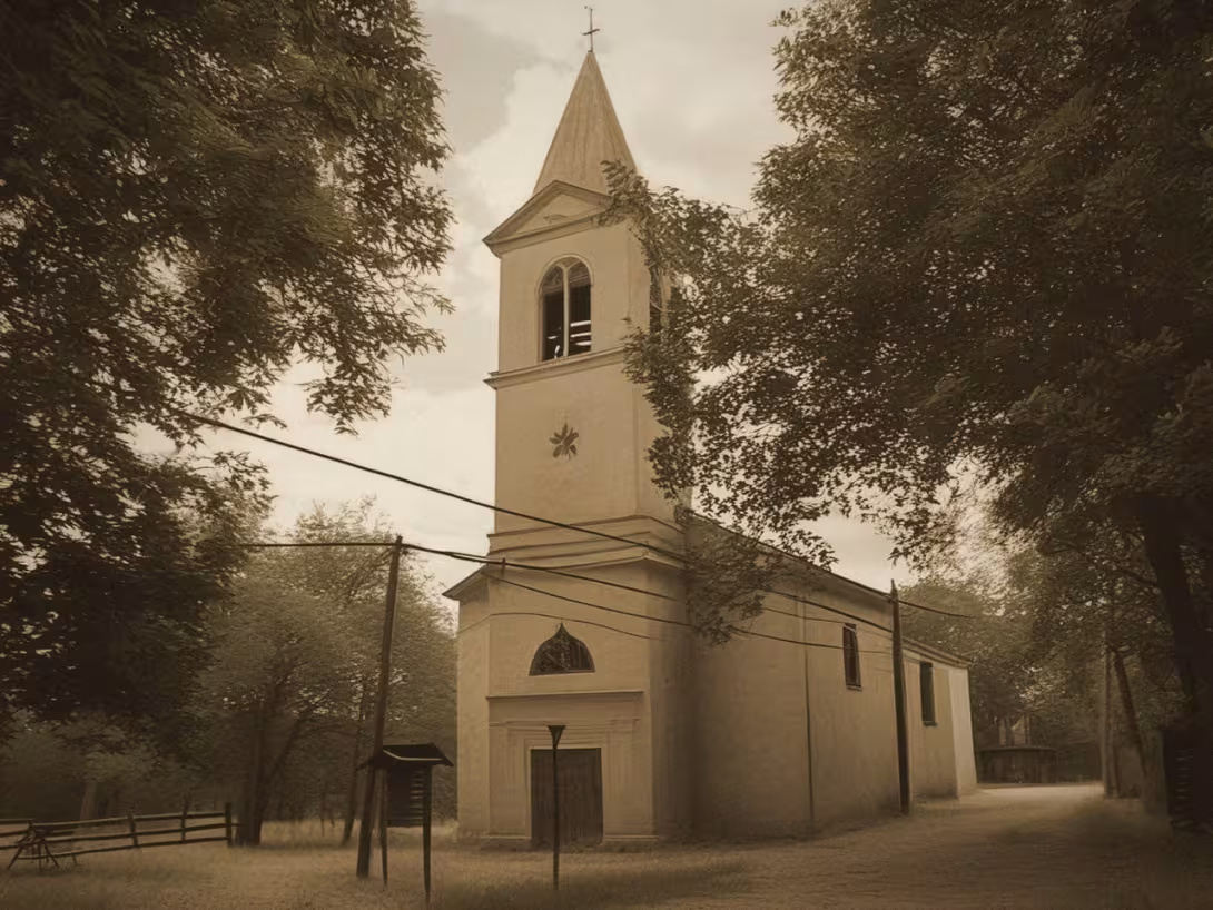 Historical appearance – Kostel svaté Anny (Palič)