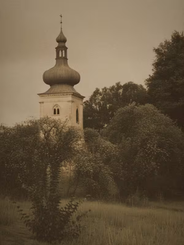 Historisches Erscheinungsbild – Kostel svaté Anny (Prostřední Staré Buky)