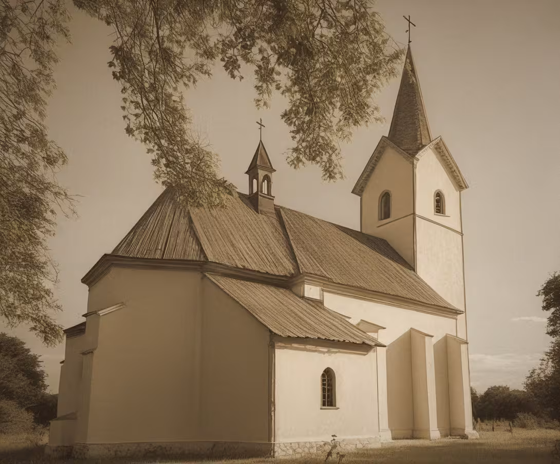 Historická podoba – Kostel svaté Anny (Rychvald)
