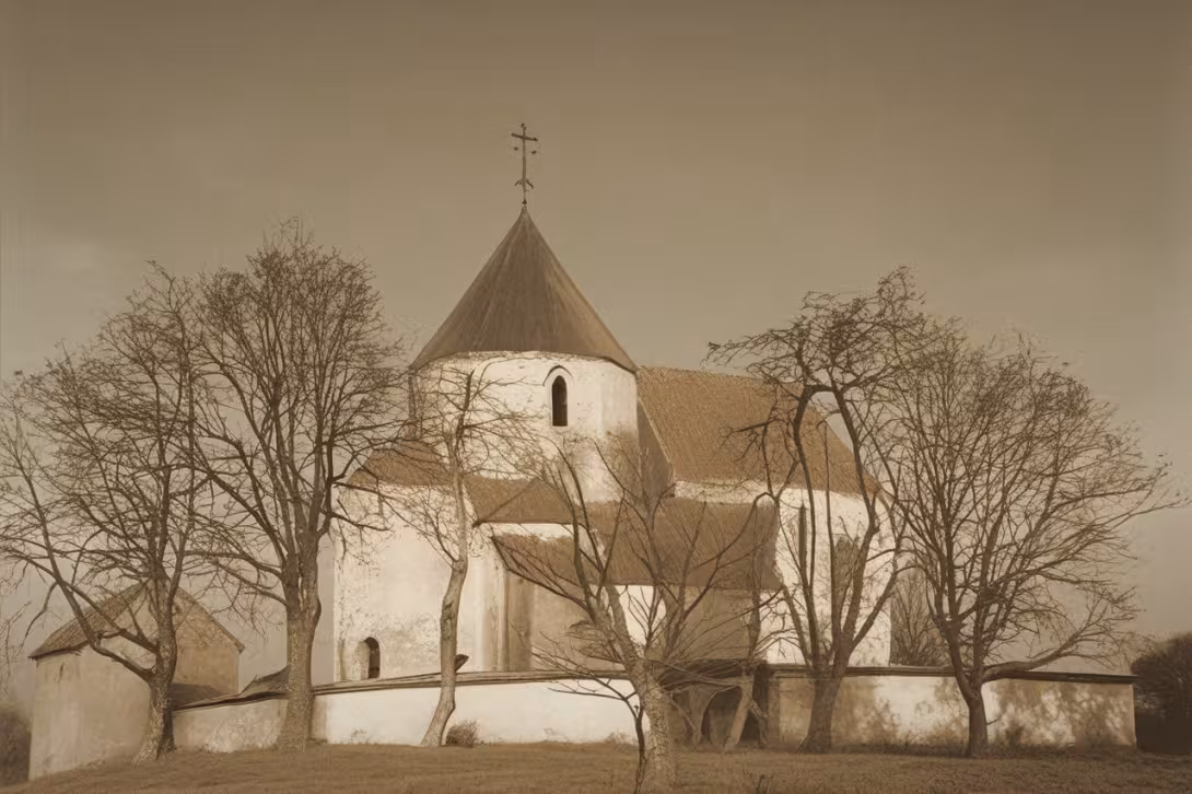 Historická podoba – kostel svaté Barbory (Častohostice)