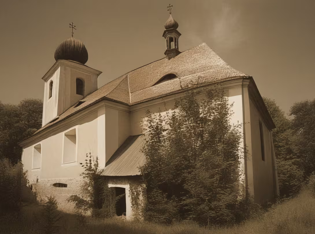 Historická podoba – Kostel svaté Heleny
