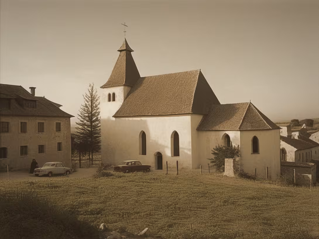 Historická podoba – kostel svaté Kateřiny (Hartmanice)