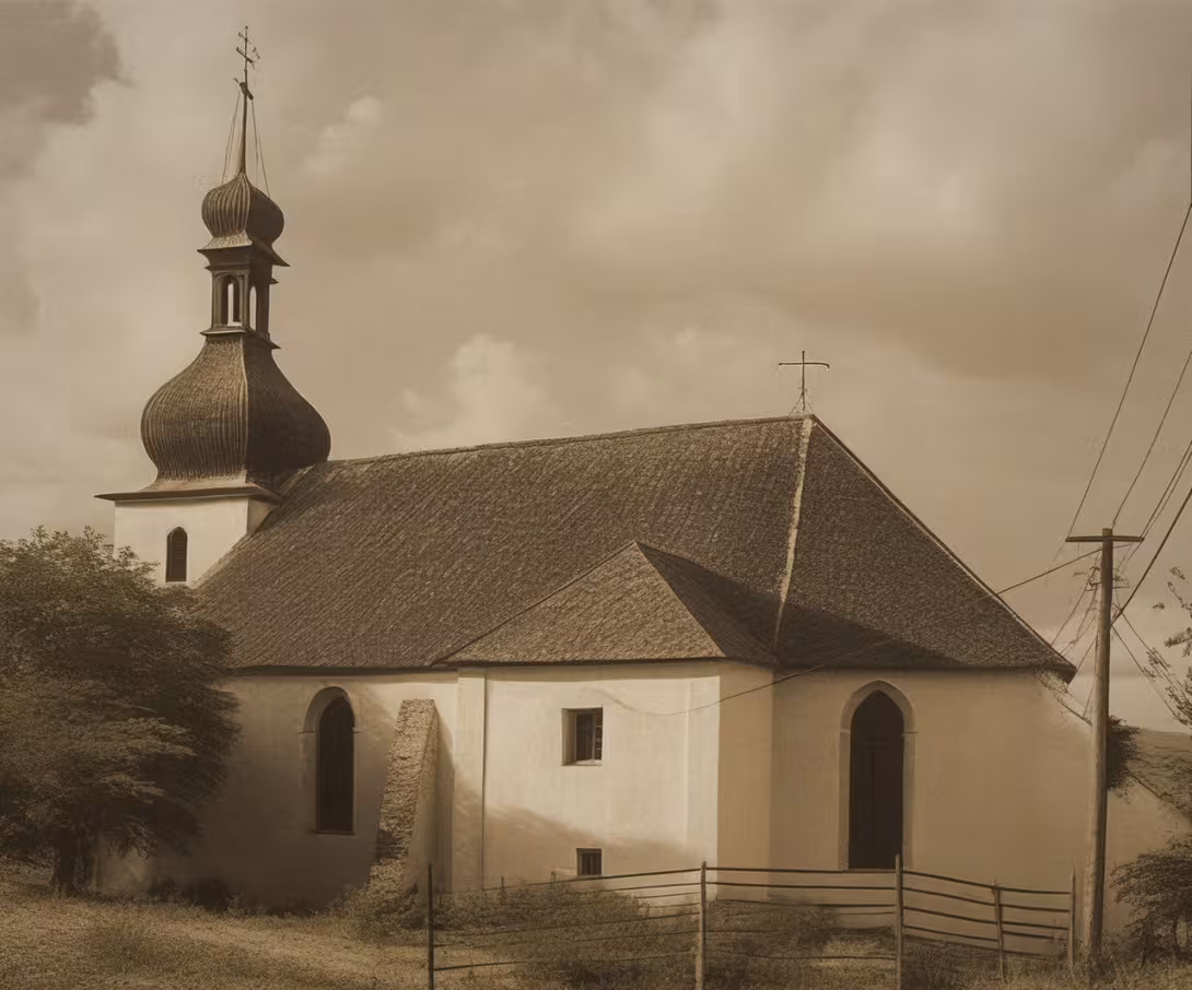 Wygląd historyczny – Kostel svaté Kateřiny (Hora Svaté Kateřiny)