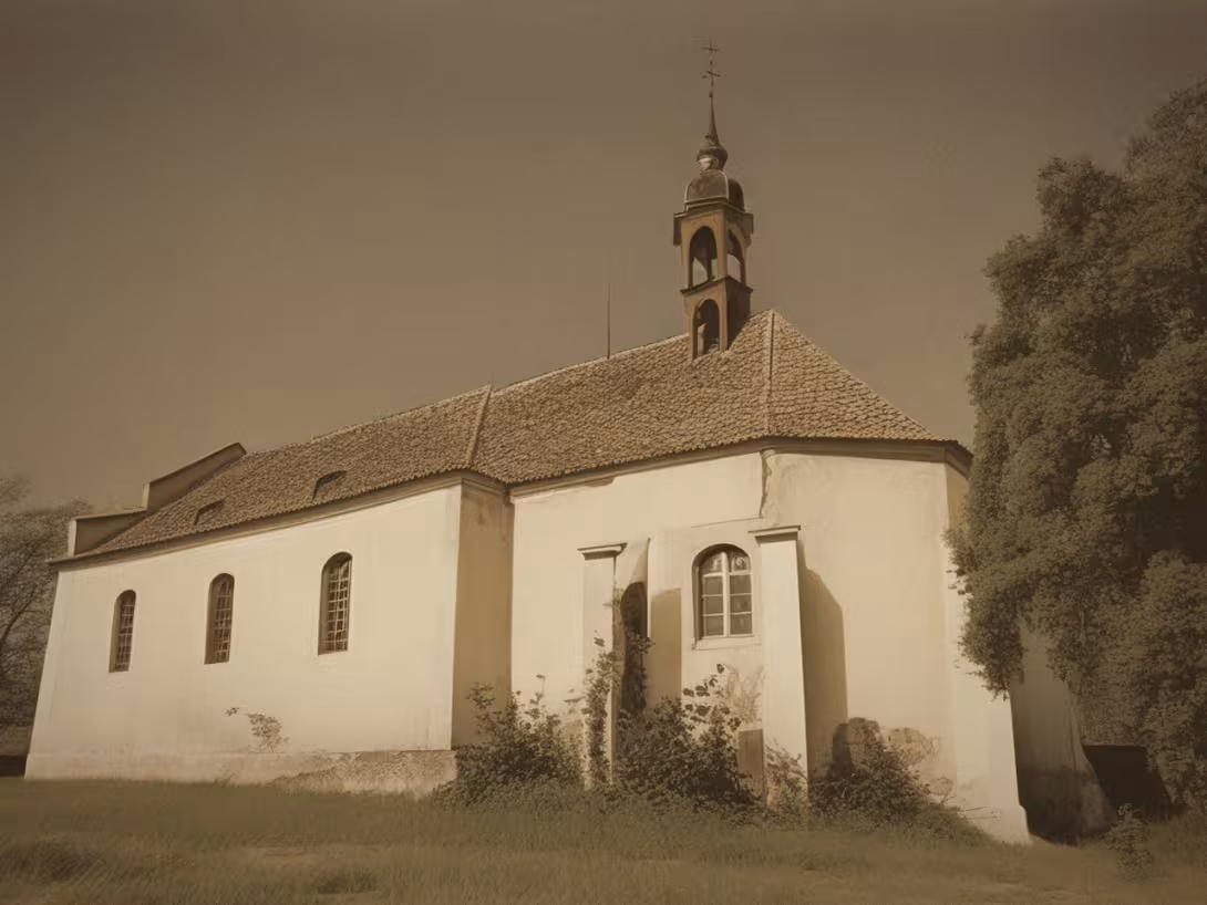 Historická podoba – Kostel svaté Kateřiny (Kněžice)