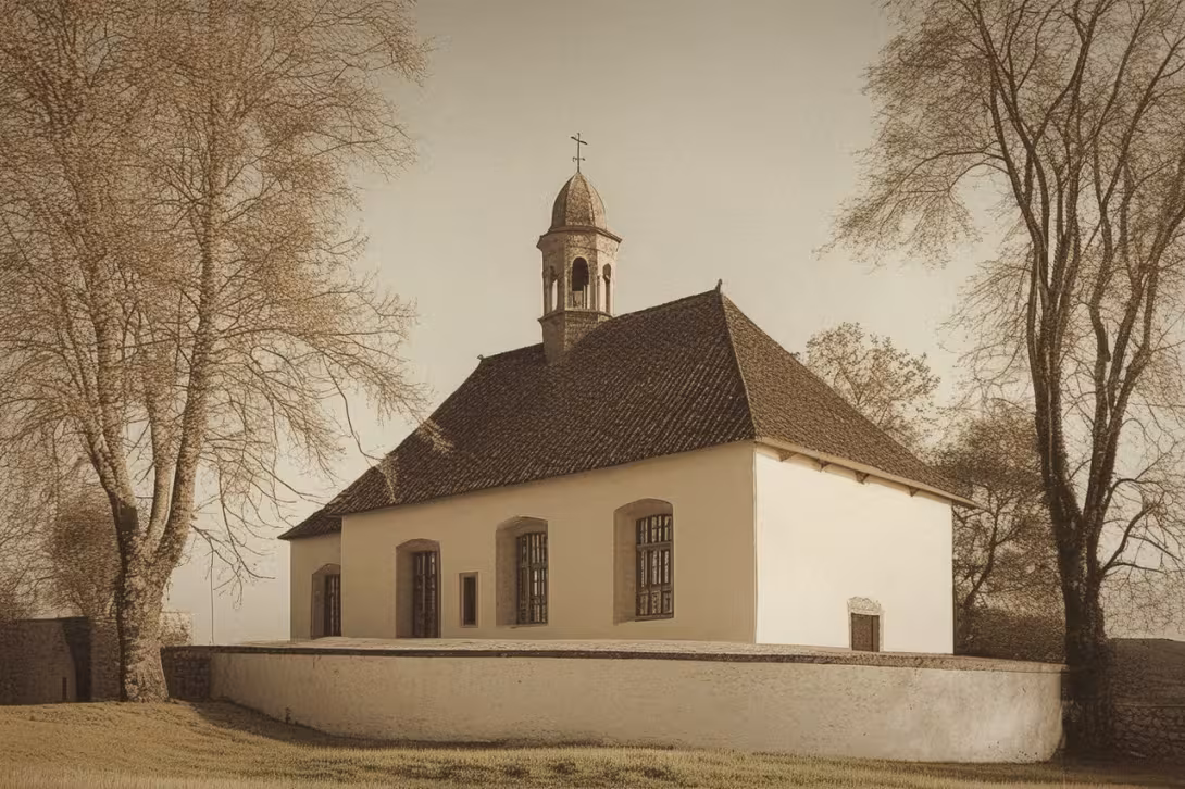 Historická podoba – Kostel svaté Kateřiny (Olšová Vrata)