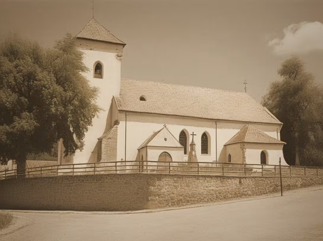 Historická podoba – kostel svaté Kateřiny (Starovičky)