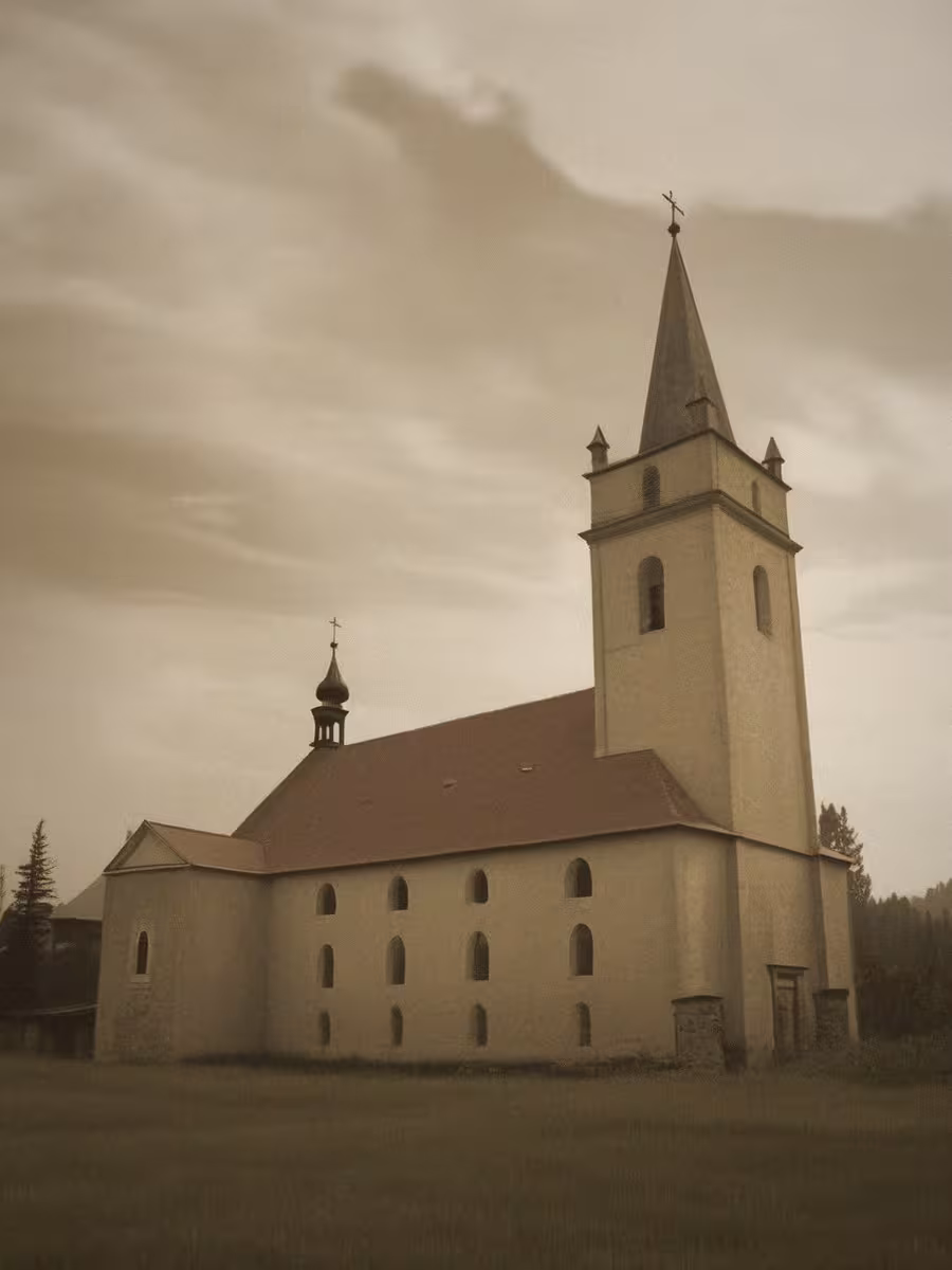 Historická podoba – Kostel svaté Kateřiny Sienské