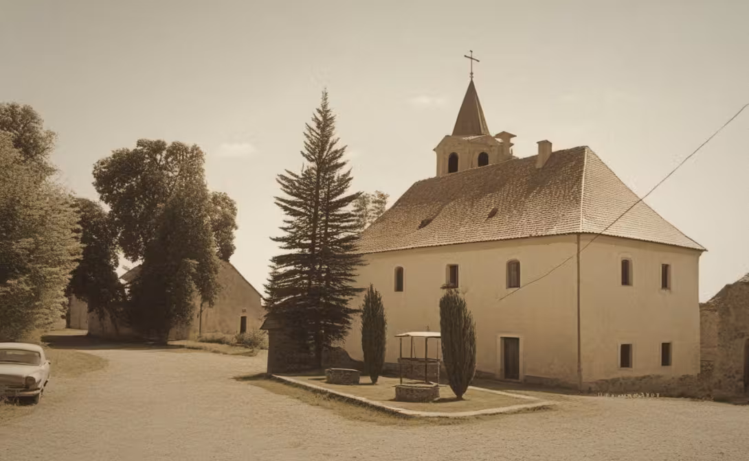 Historická podoba – Kostel svaté Kateřiny ve Mšeci