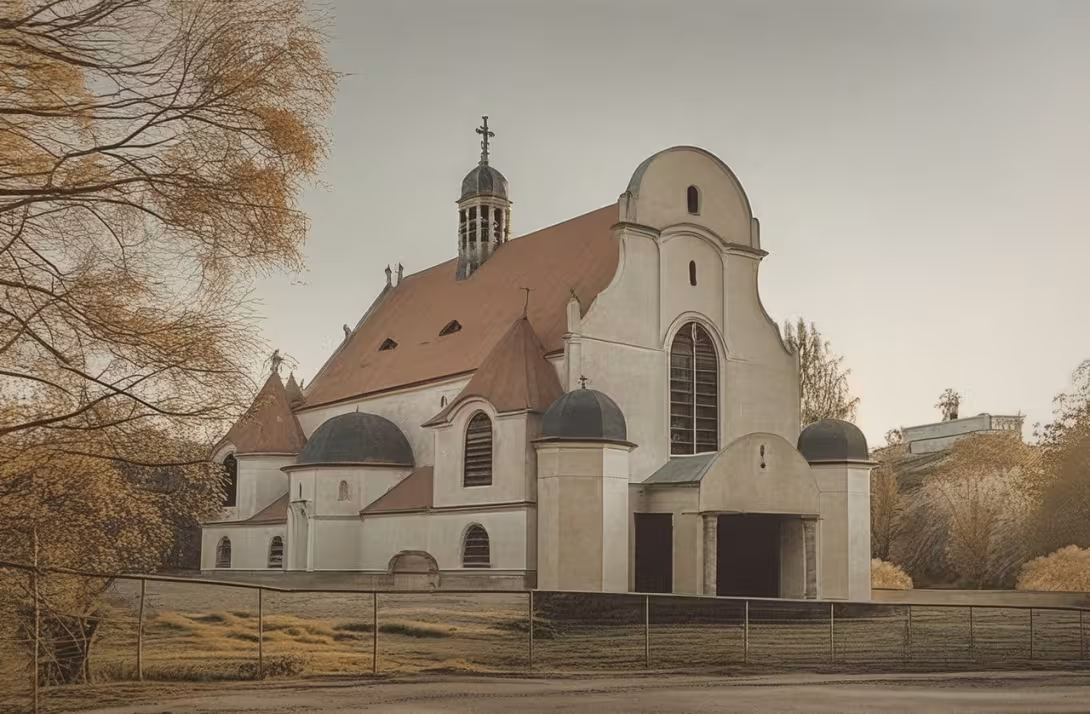 Historická podoba – Kostel svaté Máří Magdalény (Liberec III-Jeřáb)