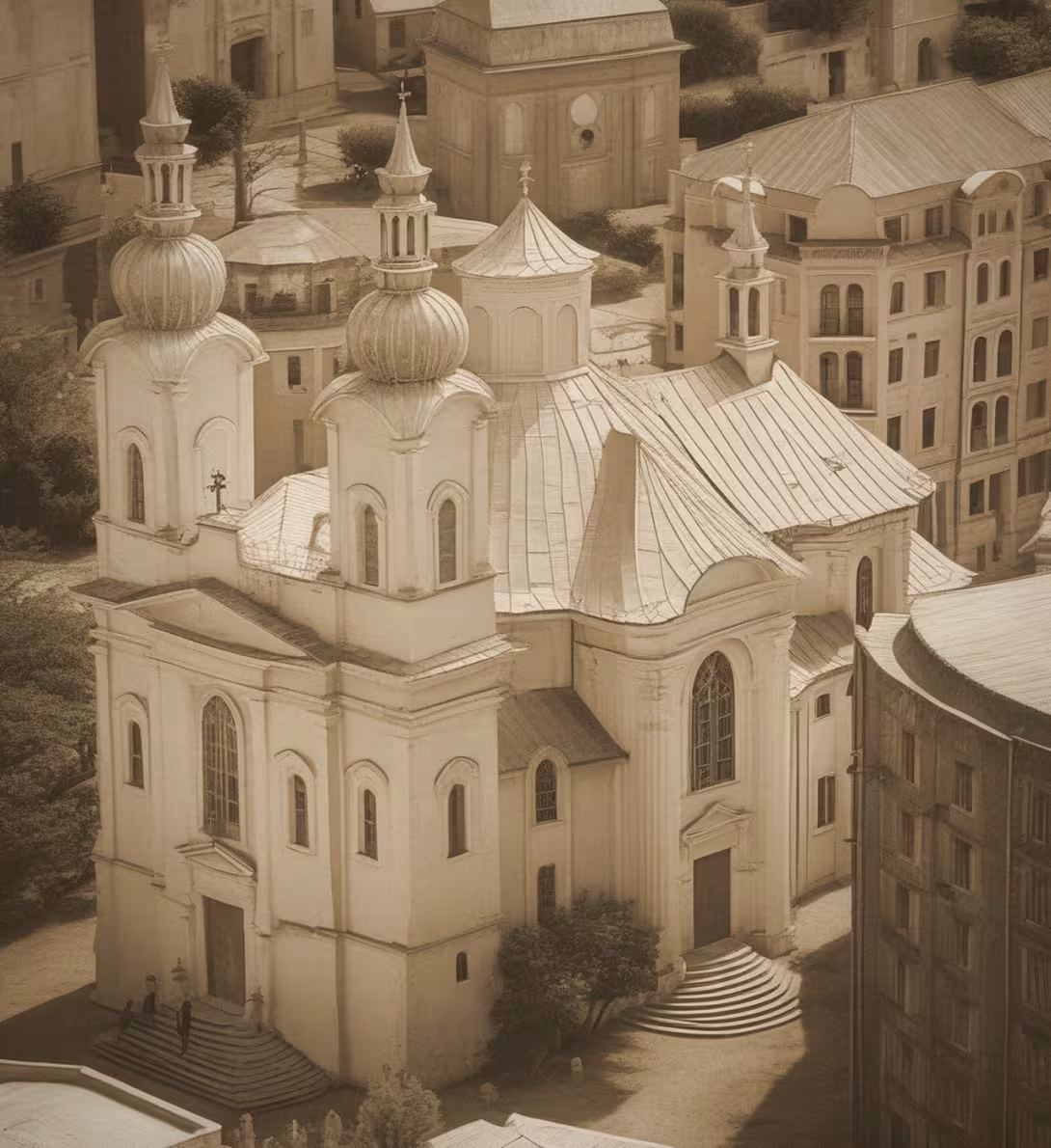 Historická podoba – Kostel svaté Máří Magdaleny (Karlovy Vary)