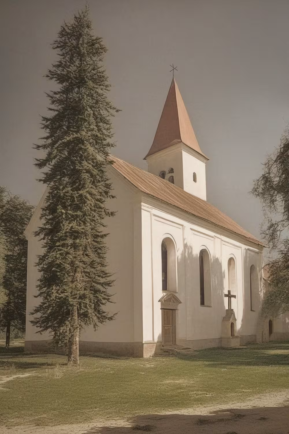 Historická podoba – kostel svaté Máří Magdaleny (Nepolisy)