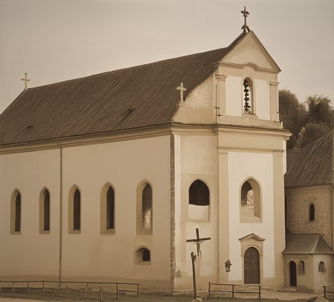 Historická podoba – kostel svaté Maří Magdalény v Tachově