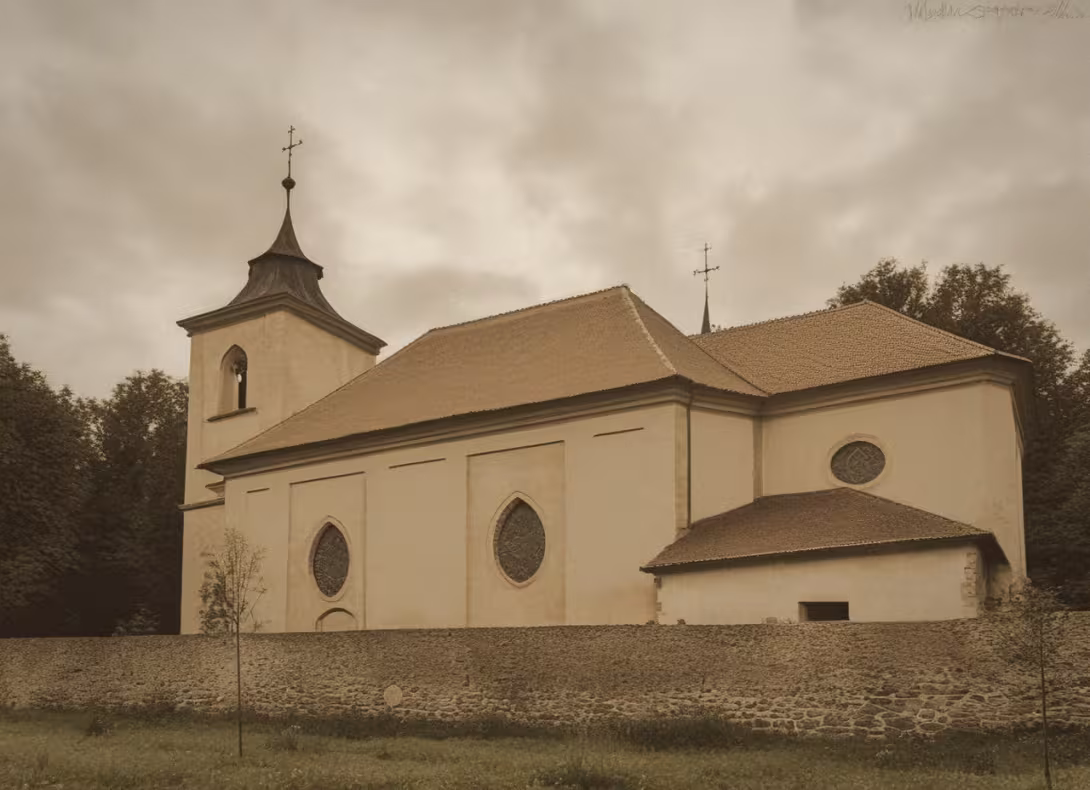 Historická podoba – Kostel svaté Markéty (Břežany)