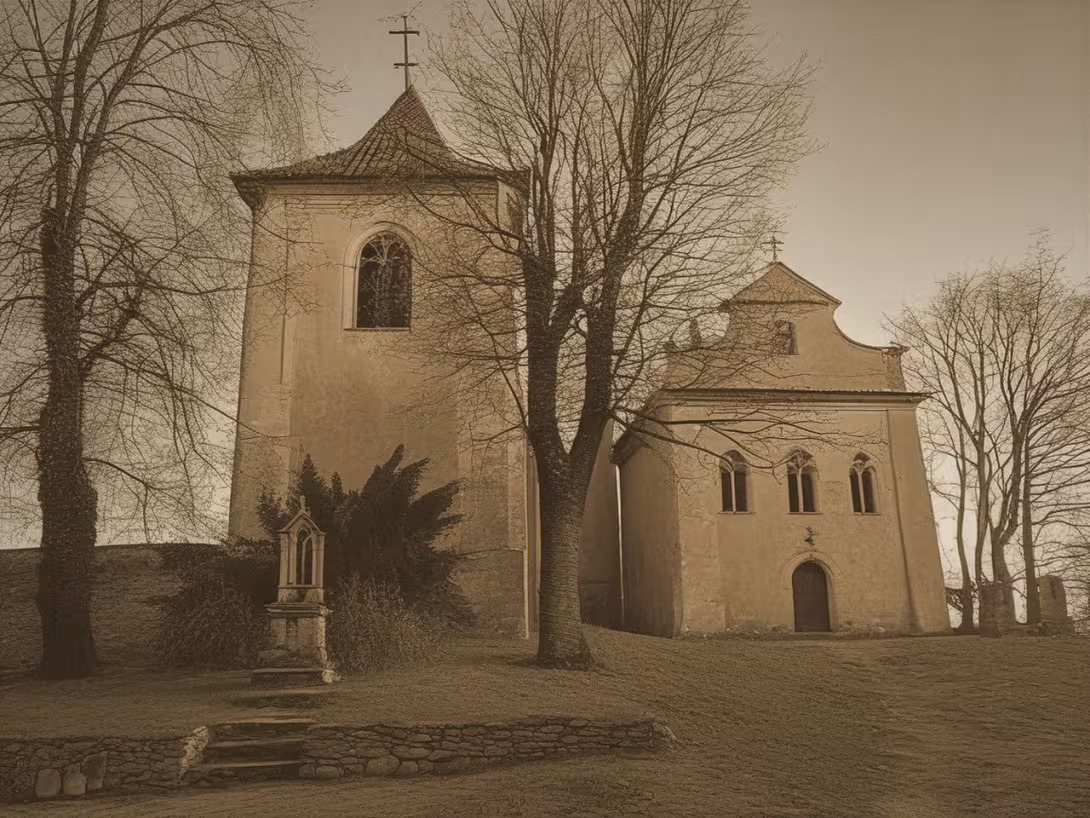 Historická podoba – Kostel svatých Petra a Pavla (Jirny)