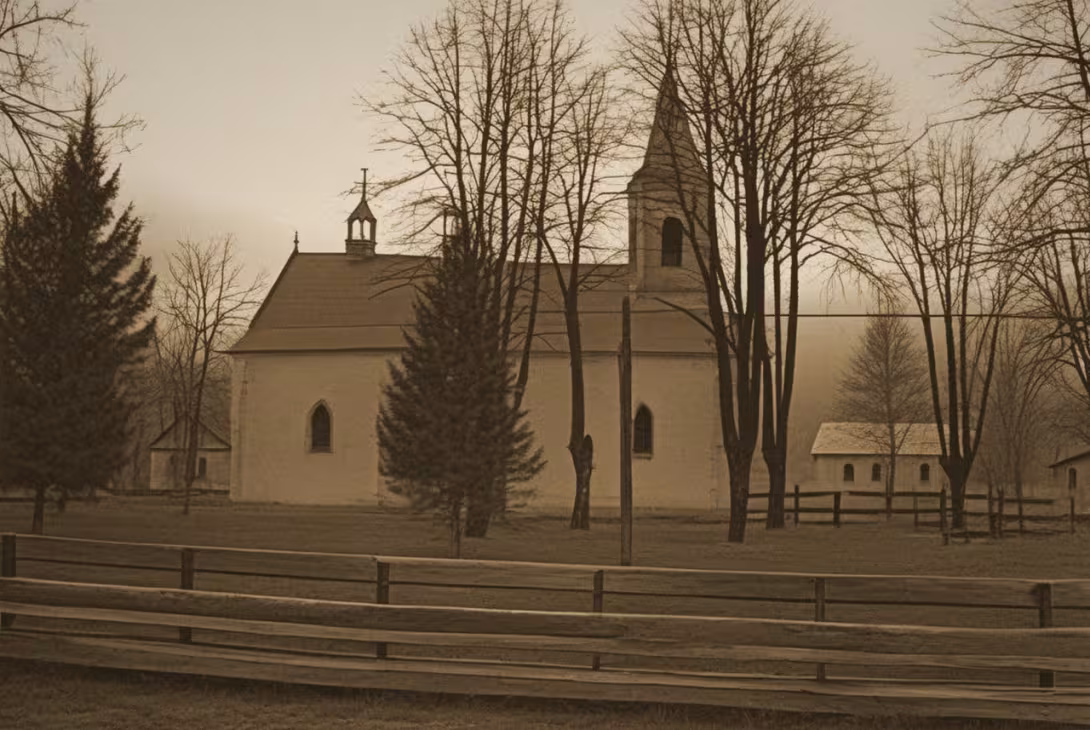 Historical appearance – Kostel svatých Petra a Pavla (Lichnov)