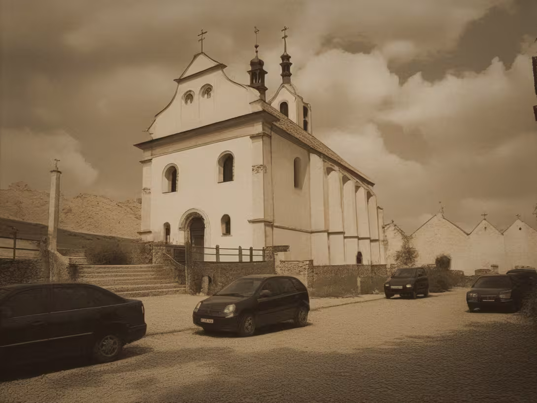 Historical appearance – Kostel svatých Petra a Pavla (Město)