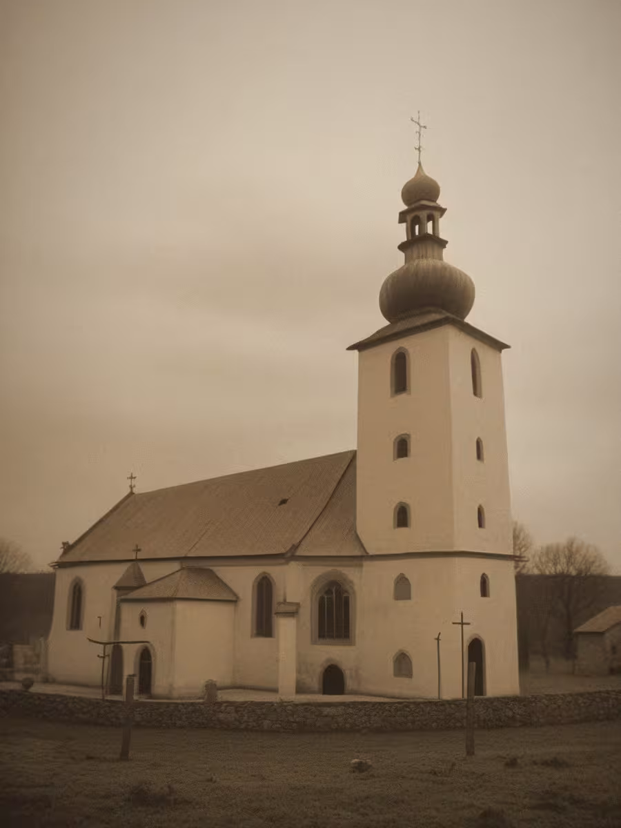 Historická podoba – kostel svatého Šimona a Judy (Lipová)
