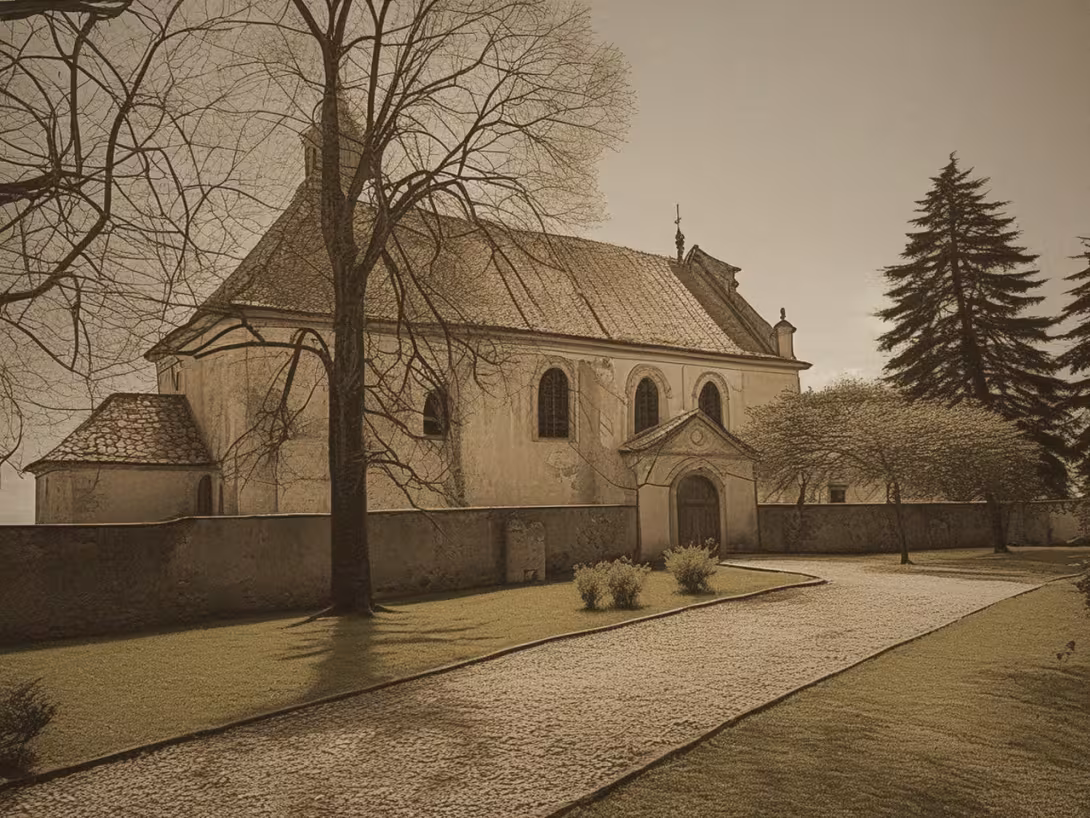 Historická podoba – Kostel svatého Šimona a Judy (Plazy)
