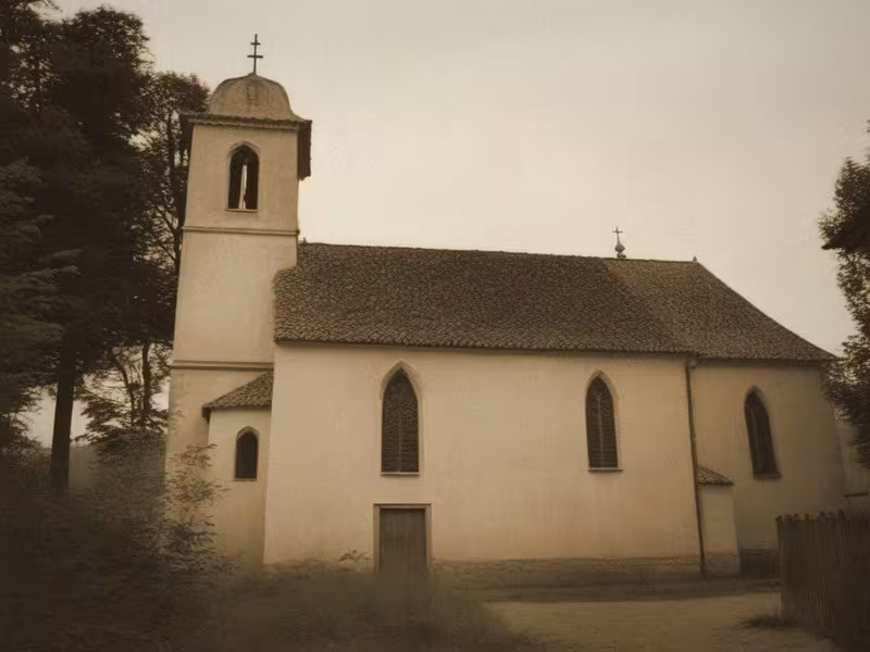 Historická podoba – kostel svatého Šimona a Judy (Roseč)