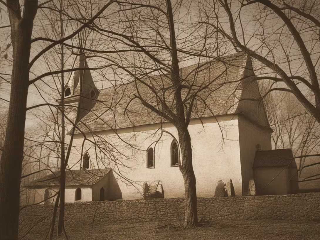 Historisches Erscheinungsbild – Kostel svatého Šimona a Judy (Starý Rokytník)
