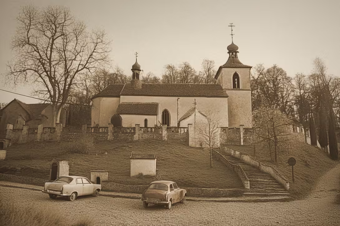 Historická podoba – Kostel svatého Šimona a Judy (Týnec nad Sázavou)