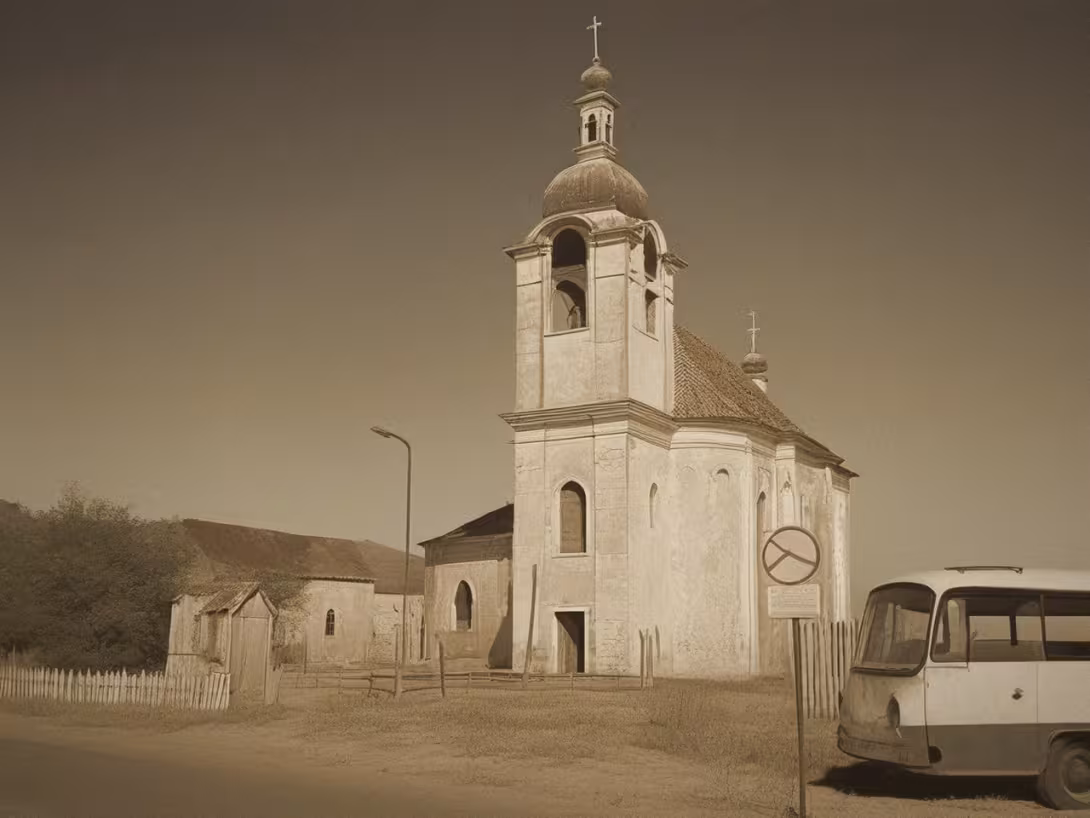 Historická podoba – kostel svatého Aloise Gonzagy