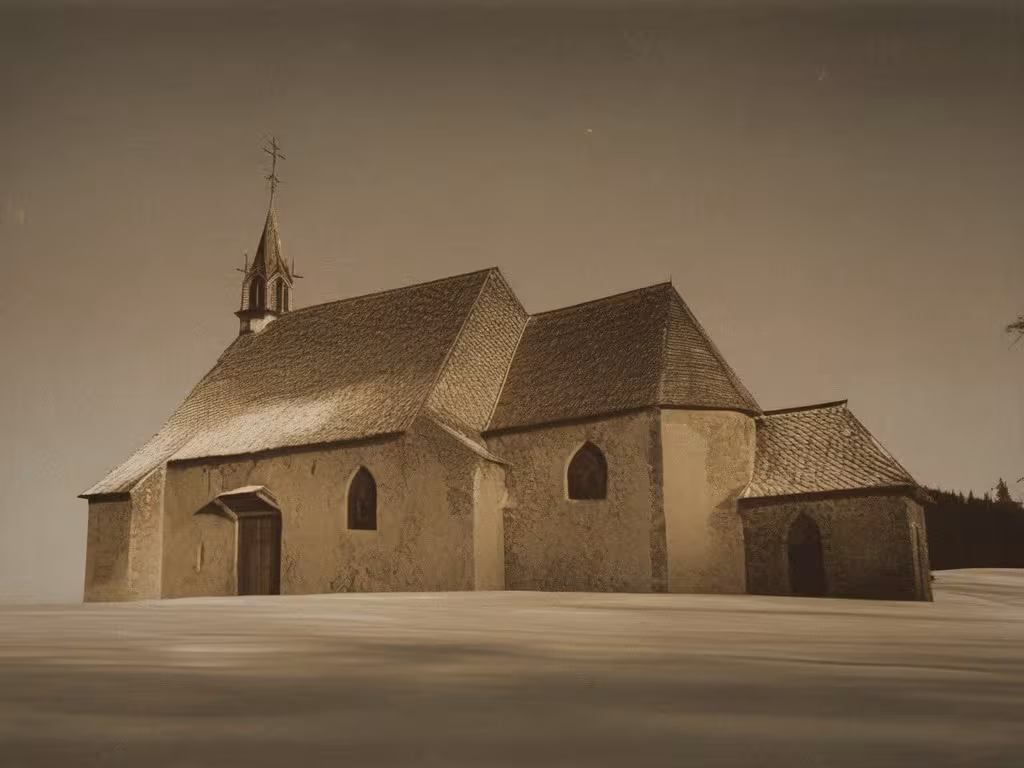 Historická podoba – Kostel svatého Antonína Paduánského (Vyšní Lhoty)