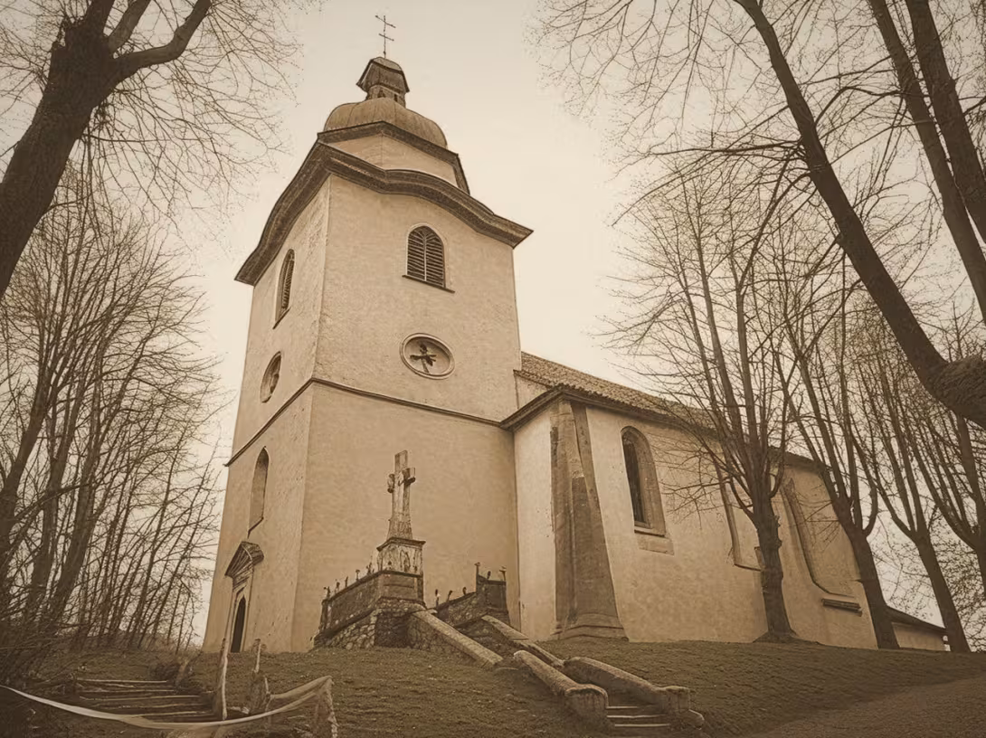 Historická podoba – Kostel svatého Bartoloměje (Dobrovice)