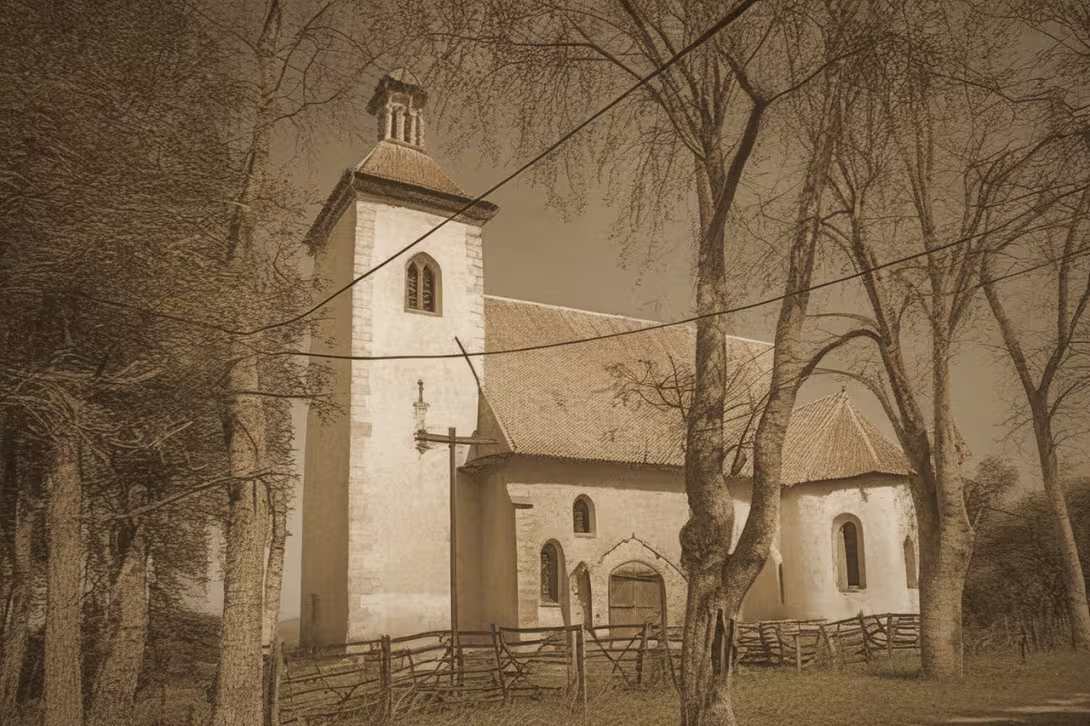 Historická podoba – Kostel svatého Bartoloměje (Lanžov)