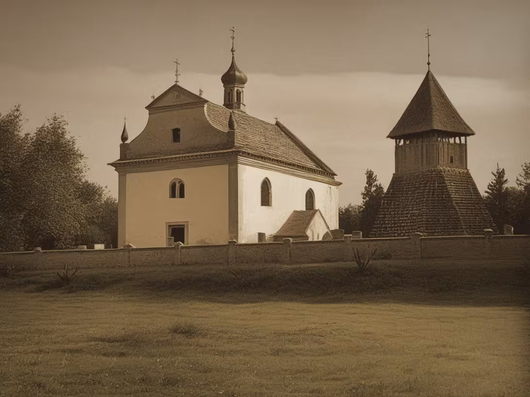 Historická podoba – kostel svatého Benedikta v Lučicích