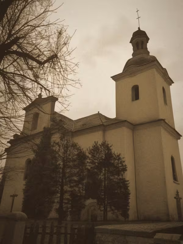 Historická podoba – Kostel svatého Ducha (Libáň)