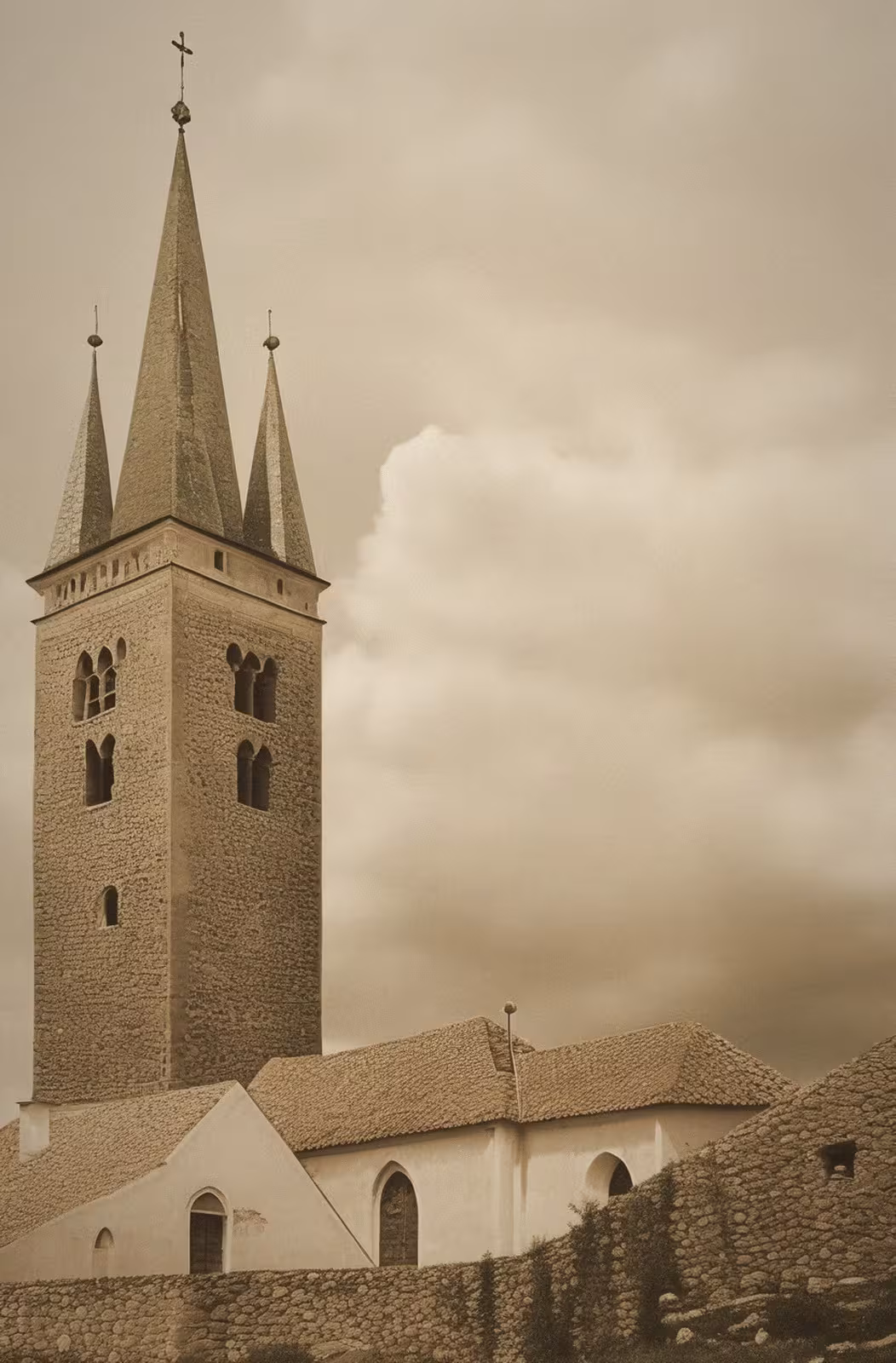 Historická podoba – Kostel svatého Ducha v Telči