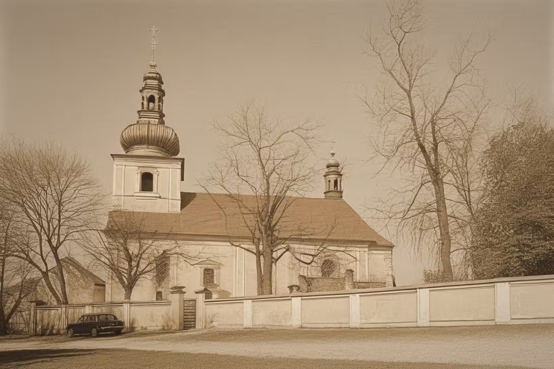 Wygląd historyczny – Kostel svatého Gotharda (Žehuň)