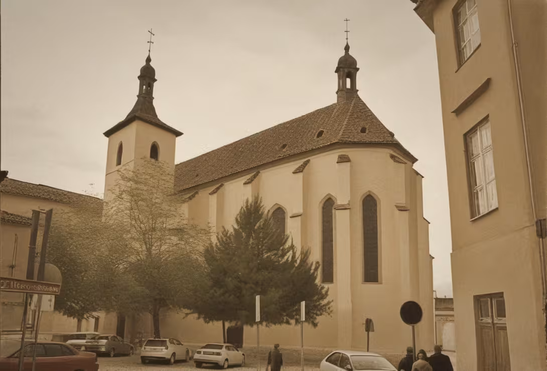 Historical appearance – kostel svatého Haštala